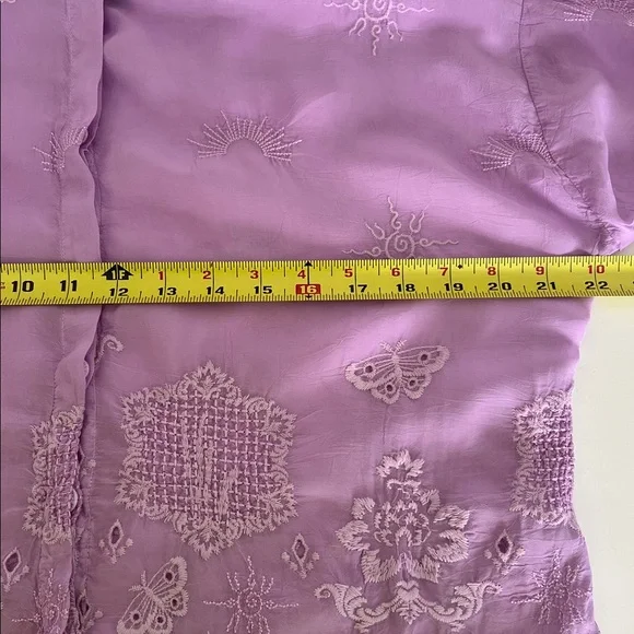 Johnny Was - Slim Audrey Embroidered Shirt - Picture 7 of 13